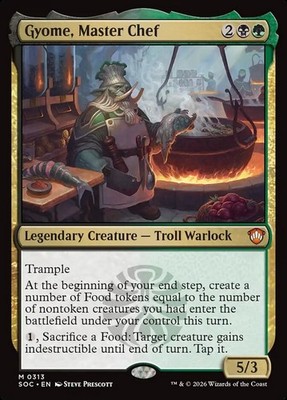 MTG Commander SOS M Gyome, Master Chef #0313