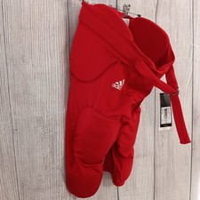 Adidas Integrated Pad Pants Adult Medium Power Red Climalite Football Sports