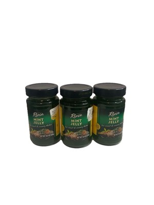   Mint Jelly Sauce 10.4 Oz By Reese Lot set of 3 jars bb 2026