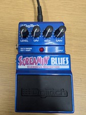 DigiTech Screamin Blues Distortion Guitar Effect Pedal for sale