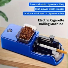 Cigarette Machine Maker Automatic Electric Rolling Roller Tobacco Injector US