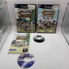 Harvest Moon Lot: A Wonderful Life VG CIB  + Magical Melody LN GameCube Tested!