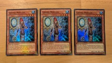 Yugioh 3x Gishki Noellia HA06-DE010 Super Rare 1.Auflage NM Playset