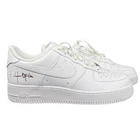 Nike Air Force 1 07 White Travis Scott Utopia Signed Heel Mens 12 New CW2298 111