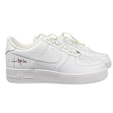 Nike Air Force 1 07 White Travis Scott Utopia Signed Heel 111
