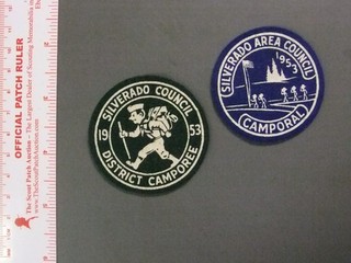 Boy Scout Silverado Area Council Early Felt Events 0251QQ