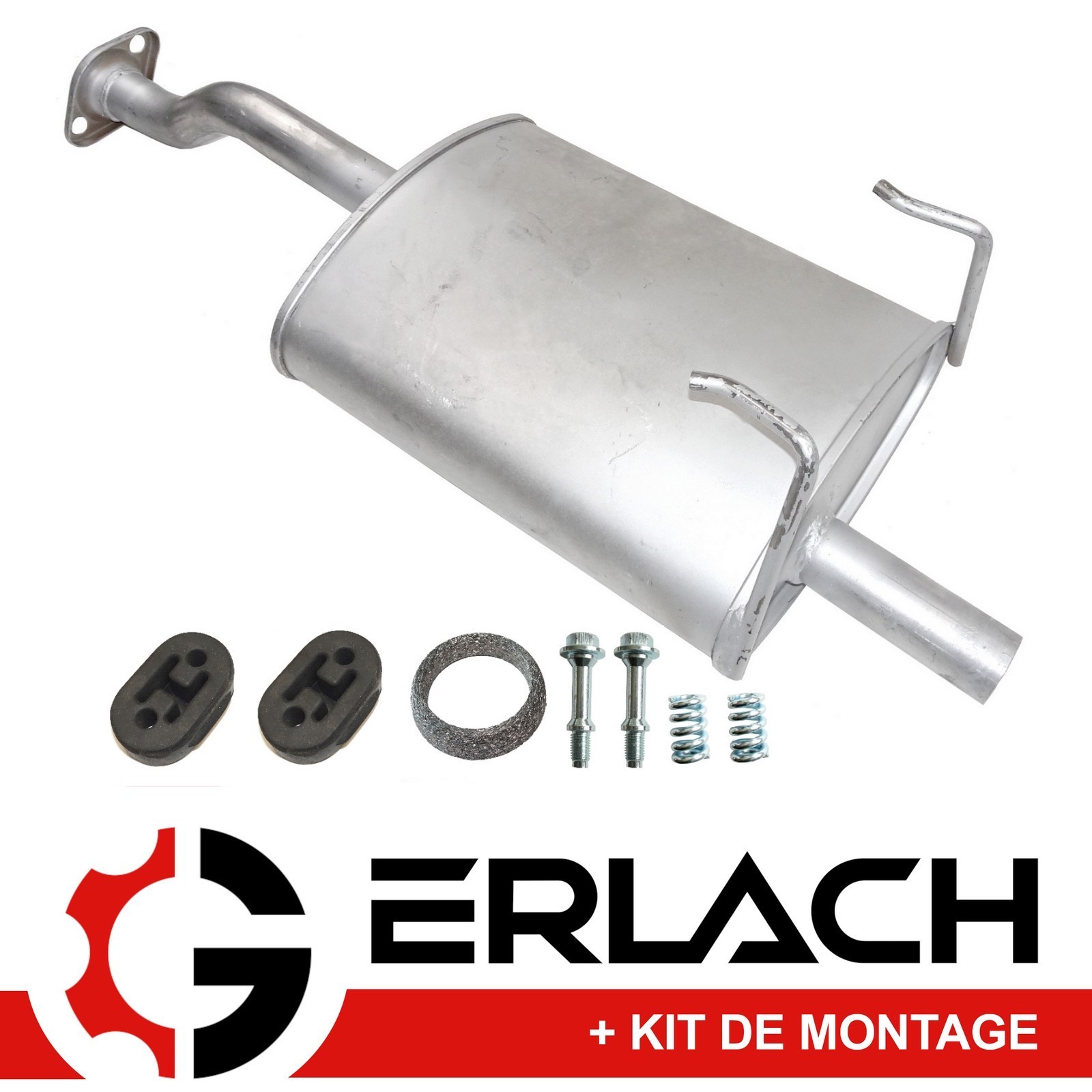 Pot d'échappement silencieux arrière Honda Civic 1.4iS 3 portes 928 acier