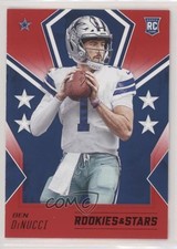 2020 Panini Rookies & Stars Rookie Red Ben DiNucci #153 2qw