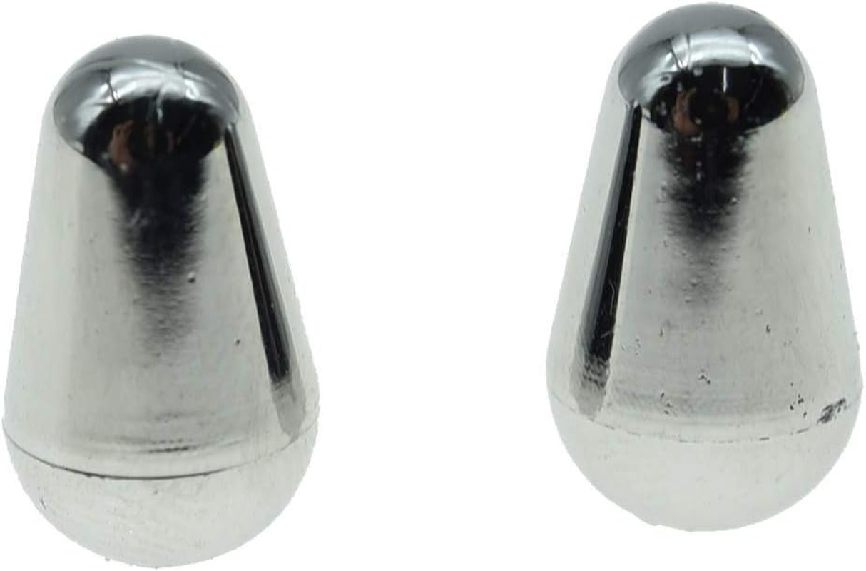 KAISH 2Pcs Guitar 5 Way Pickup Switch Tip Switch Cap Switch Knob for USA Strat/S