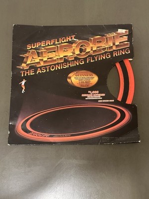 Vtg 13'' Superflight Aerobie The Astonishing Flying Ring Model A13 1985 Original