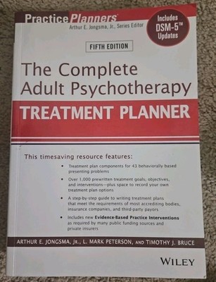 Adult TP 5e: Includes DSM-5 Updates Jongsma Jr., Ar