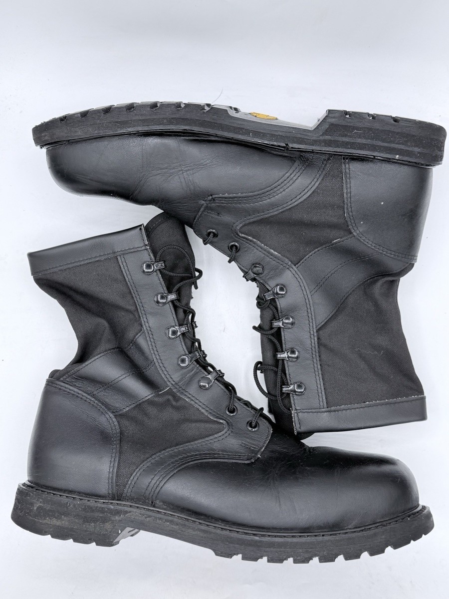 Wolverine Steel Toe Military Combat Boots Mens Size 12 Black  display picture 1