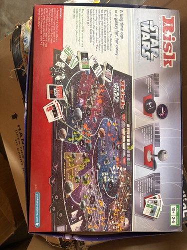 Risk Star Wars Original Trilogy Edition Parker Brothers 2006 Complete Board Game - Picture 2 of 2