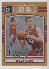 2016 Panini Donruss Optic Rookie Kings Orange Prizm 148/199 Jakob Poeltl #9 0c2