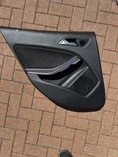 MERCEDES GLA AMG LINE DOOR CARD REAR LEFT A1567300500 RED STITCHING