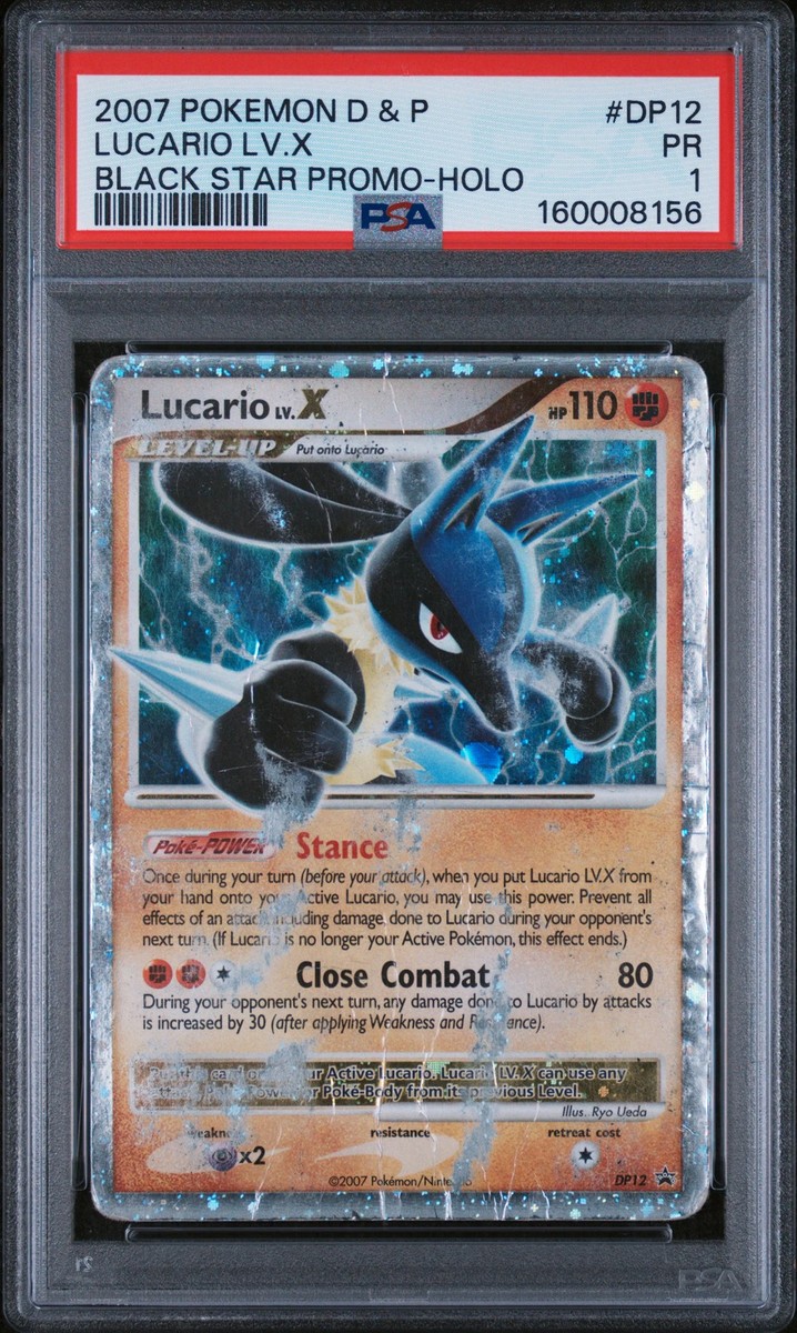 Lucario LV.X DP12 Diamond and Pearl Holo for sale online | eBay