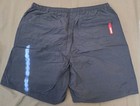 RARE Supreme Nylon Water Short Men’s Swim Shorts Navy S Logo Elastic Waist SS18 — photo 4