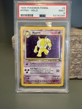 Pokémon TCG 1999 Hypno Holo Rare Fossil PSA 9 #8/62 Wizards English on eBay