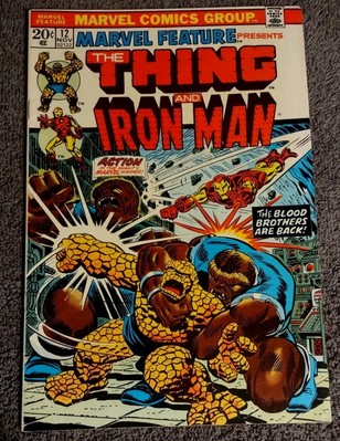Marvel Feature #12 The Thing & Iron Man (Marvel Comics November 1973)