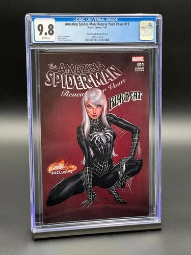 Amazing Spider-Man Renew Your Vows #11 CGC 9.8 (2017) - MJ - Campbell Edition B