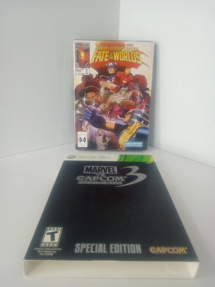 Marvel vs Capcom 3 Fate of Two Worlds Special Edition Xbox 360 Sealed New Rare - Image 2 of 4