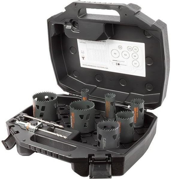 Mandrex LochsäGen Set Mxqs All Purpose Ultra Xcut D25,35,44,57, 68,83Mm, Elektri-image