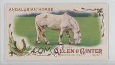 2017 Topps Allen & Ginter Horse in the Race Minis Andalusian Horse #HR-15 9r7