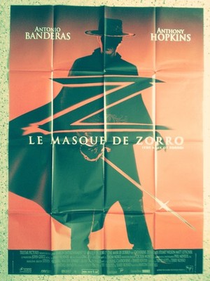 Die Maske des Zorro Martin Campbell Veröffentlichung 1998 Antonio Banderas 120x160 Poster