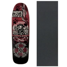 Santa Cruz Skateboard Deck Dressen Evo 9.3" x 32.36" with Grip