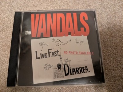THE VANDALS Live Fast, Diarrea (1995) CD Nitro Records PUNK Rare