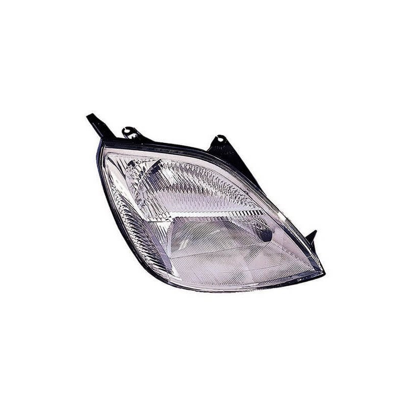 Phare avant droit H4 Ford Fiesta MK5 avec réflecteur haute performance