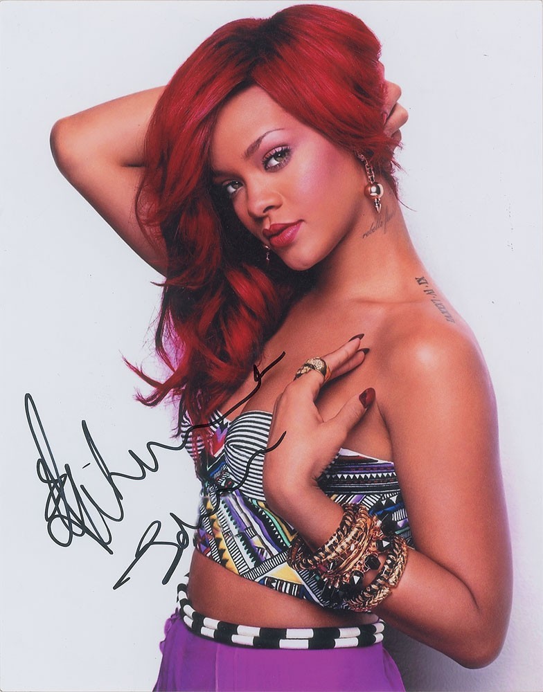 Rihanna 🎵 🔥 Autographed Signed 8x10 Photo Reprint FAST FREE