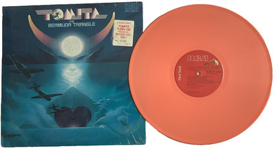 TOMITA THE BERMUDA TRIANGLE CORAL COLORED VINYL ALBUM 1979 LMTD #9734 NEW