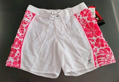   TYR Full Bloom SPL Board Shorts S NWT   Free Ship   Beach & Swim Cover-Up