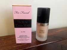 Too Faced Born This Way Oil Free Medium to Full Coverage Foundation Pearl NIB
