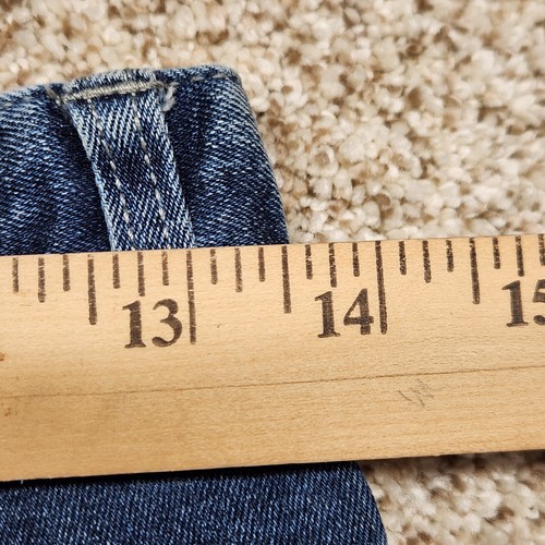 Calvin Klein Women's Jeans Size 14 Skinny Mid-Rise Dark Wash Denim #51012 - Picture 7 of 16