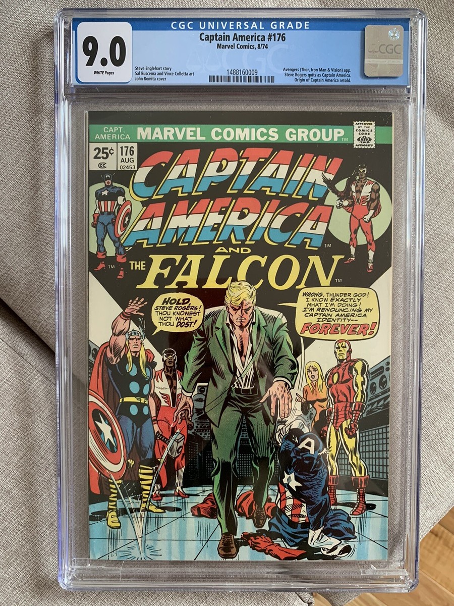 アメコミ Captain America #176 August 1974 Captain America #176 (Marvel, August 1974) CGC 9.0 | eBay