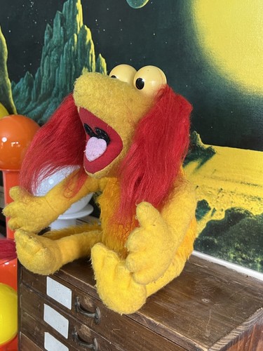 Fraggle Rock ROT 14 Zoll Plüsch weich Vintage 1984 Pedigree Original - perfekter Zustand - Bild 2 von 7