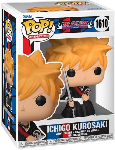 FUNKO POP! ANIME: Bleach - Ichigo (FB Shikai) (Gli stili possono variare) (MT) [Usato molto - Foto 2 di 5