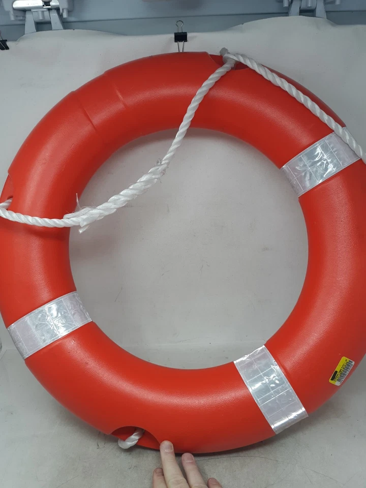 23" Orange Throwable Ring Buoy - Image 4 of 4