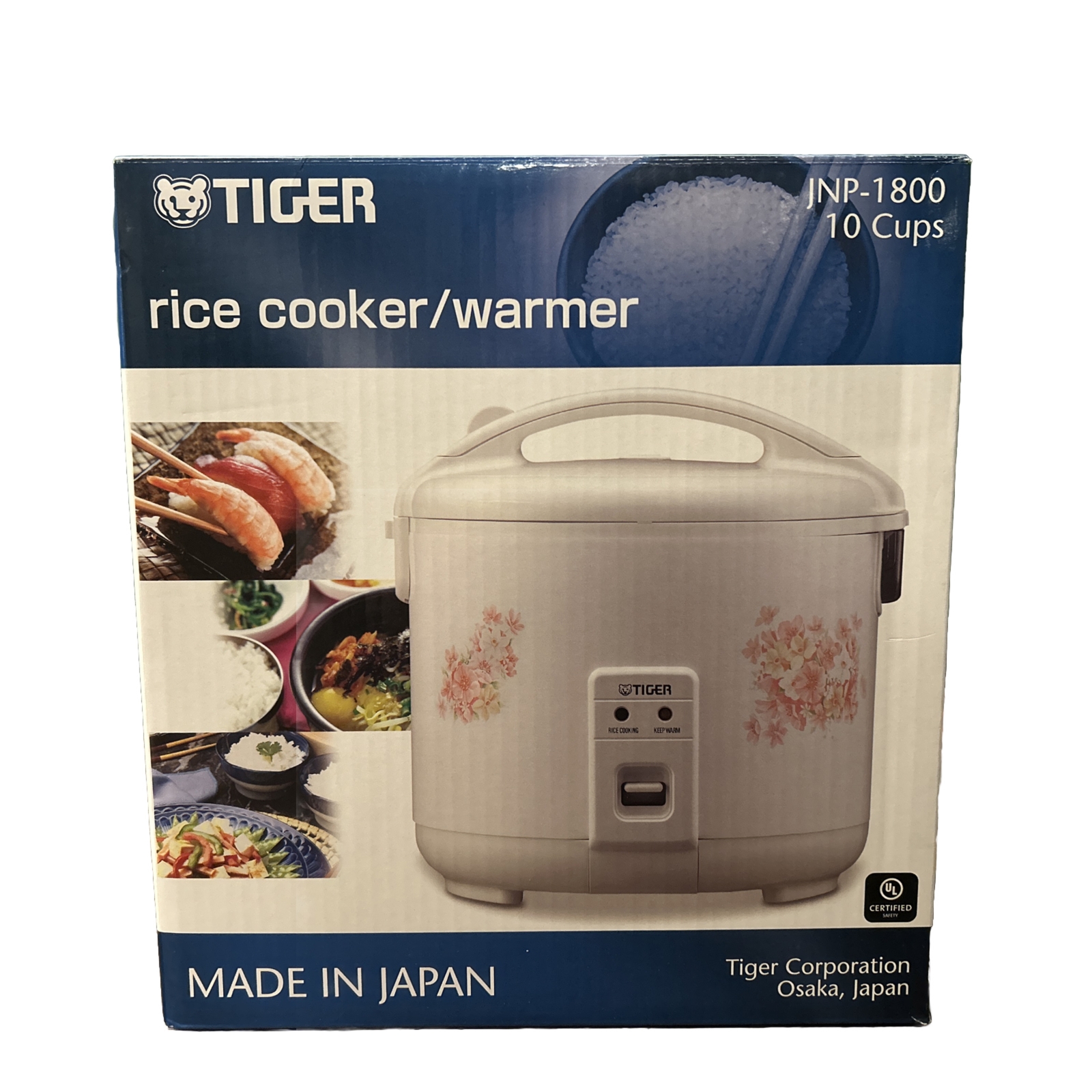 / Warmer 10 Cups Floral White New Double Boxed