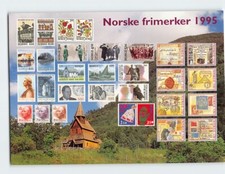 Postcard Norske frimerker 1995 Norway