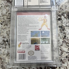 New M.C. Kids 1992 Factory Sealed H-Seam WATA 8.5 Graded Nintendo NES Game MC A+