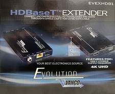 NEW Vanco EVEXHDB1 HD-BaseT Extender Send 4K ...