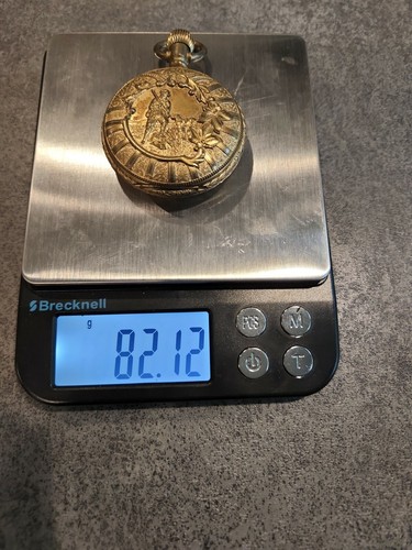 Vintage Hunting ARNEX Pocket Watch Incabloc 17 Jewels Swiss, Gorgeous  - Picture 5 of 5