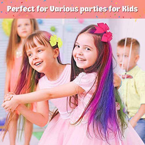 New Hair Chalk Comb for Girls and Kids Blue, Pink, Purple, Green, Red, Yellow - Picture 4 of 8