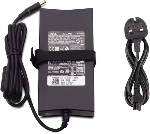DELL WD19 Docking Station + Power Supply DELL LA130PM190 130WATT - Afbeelding 2 van 4