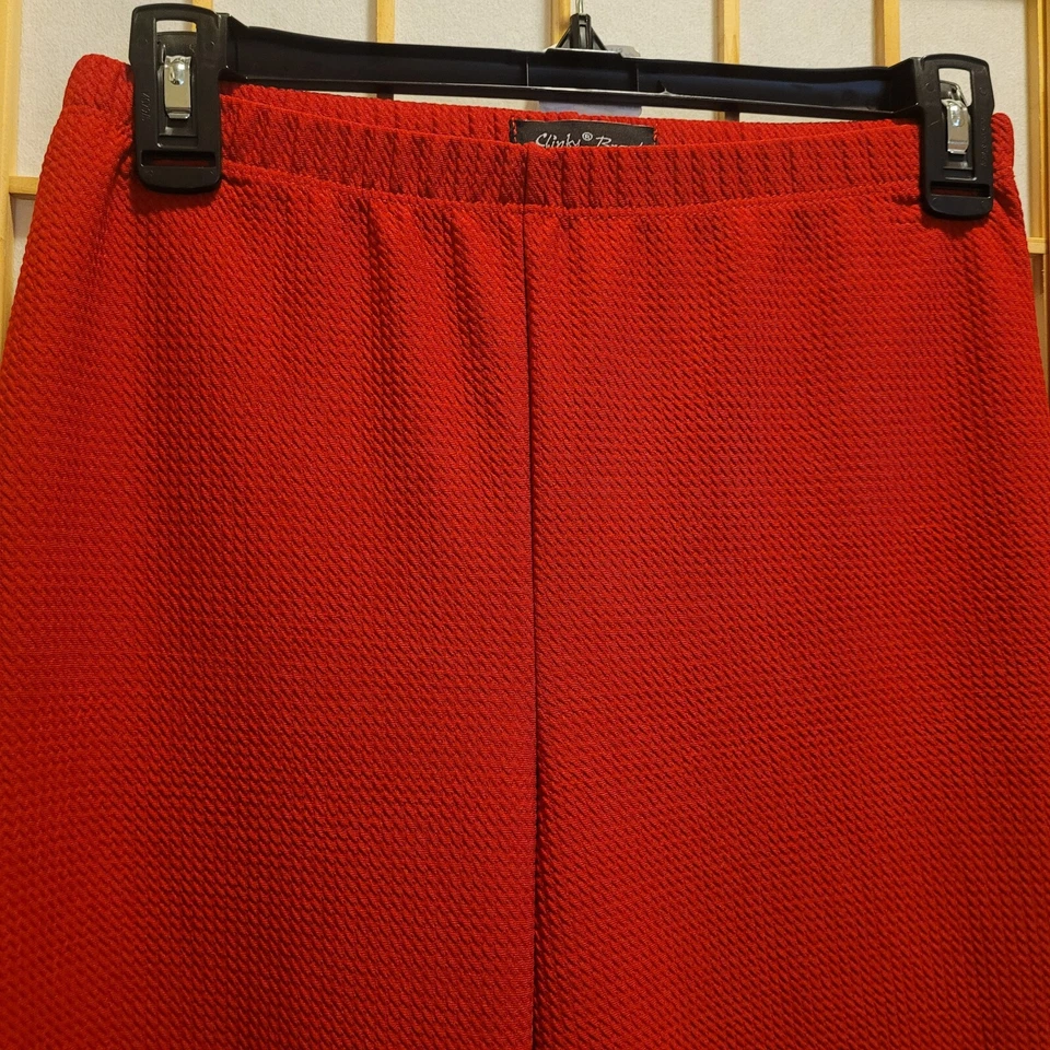 Slinky Brand женщин красный кружева лодыжки эластичной леггинсы Sz XS новый без ЯРЛЫКОВ - Изображение 4 из 4