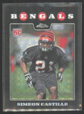 2008 Topps Chrome X-Fractor Simeon Castille Rookie #TC269 | eBay