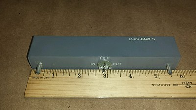 Delay Line Network Tapped In/Out Tap/Ground 1069-6409 B